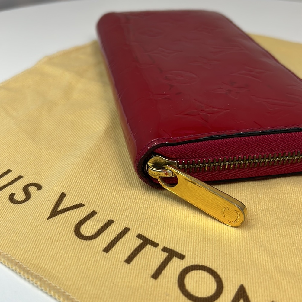 Authentic monogram vernis zippy wallet - Picture 10 of 12